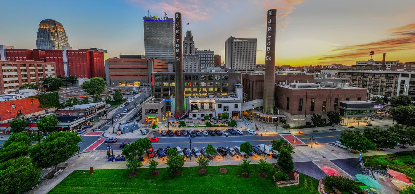 Downtown — Dining, arts & the Innovation Quarter